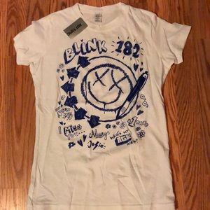 Blink 182 band shirt “drawings”